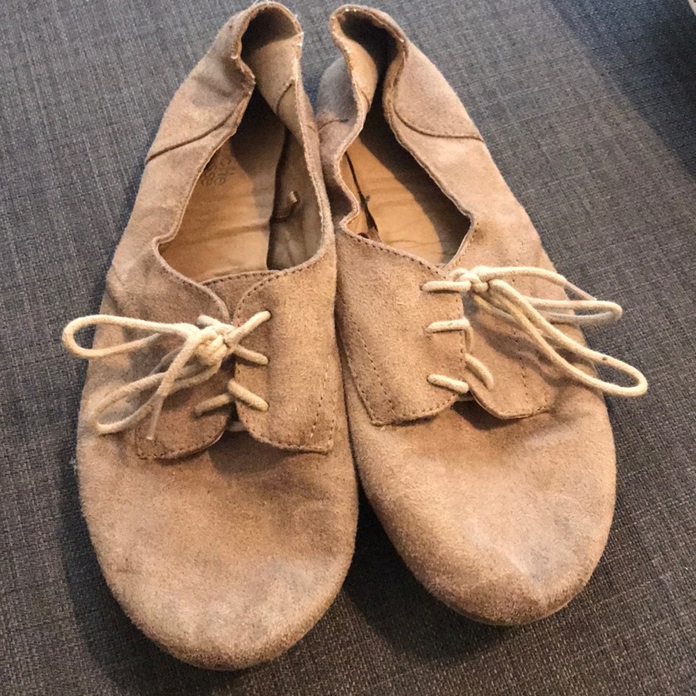 Suede sneakers